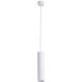 Подвесной светильник цилиндр Arte Lamp A1524SP-1WH SIRIUS под лампу 1xGU10 35W