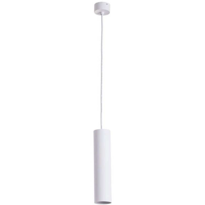 Подвесной светильник цилиндр Arte Lamp A1524SP-1WH SIRIUS под лампу 1xGU10 35W