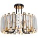 Люстра хрустальная Arte Lamp A1028PL-6BK Amber под лампы 6xE14 40W