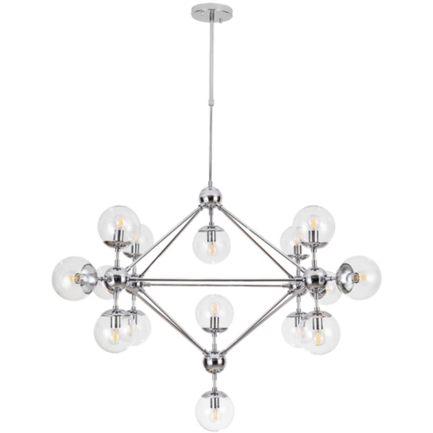 Люстра потолочная Arte Lamp A1664SP-15CC Bolla под лампы 15xE14 40W