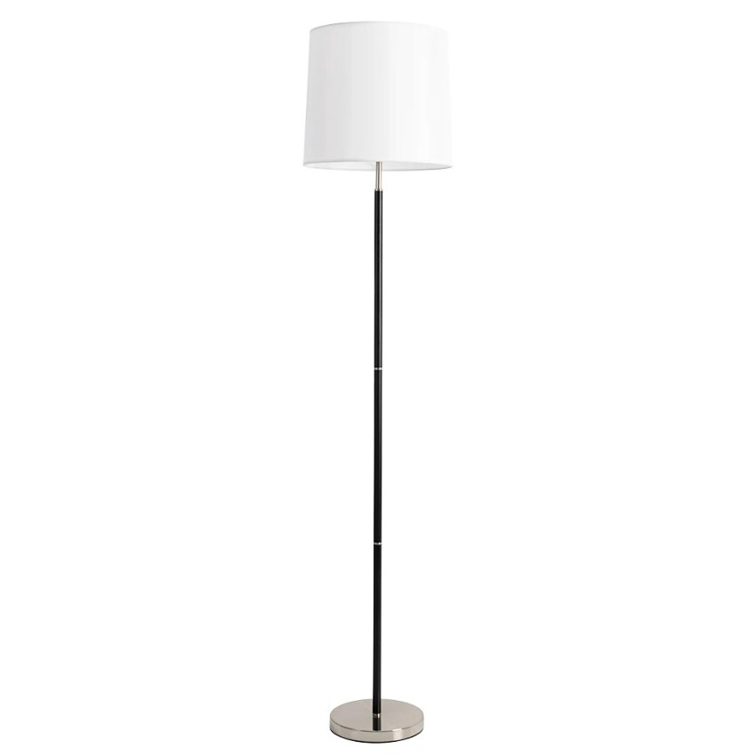 Торшер с абажуром Arte Lamp A2589PN-1SS RODOS под лампу 1xE27 60W