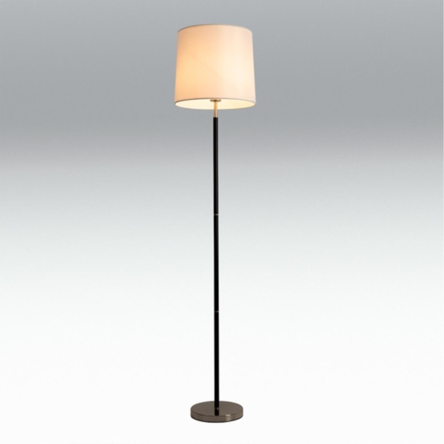 Торшер с абажуром Arte Lamp A2589PN-1SS RODOS под лампу 1xE27 60W