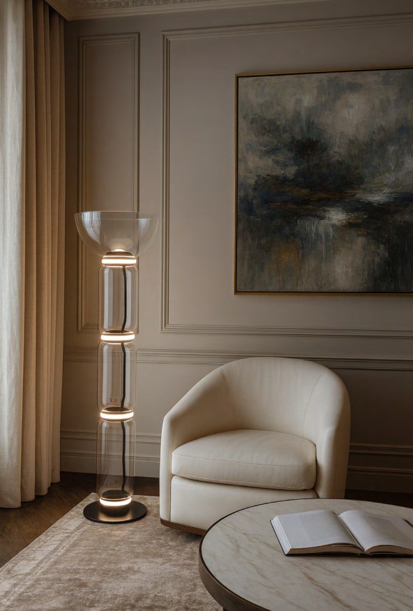 Торшер Divinare TRUMPET 1242/06 PN-30