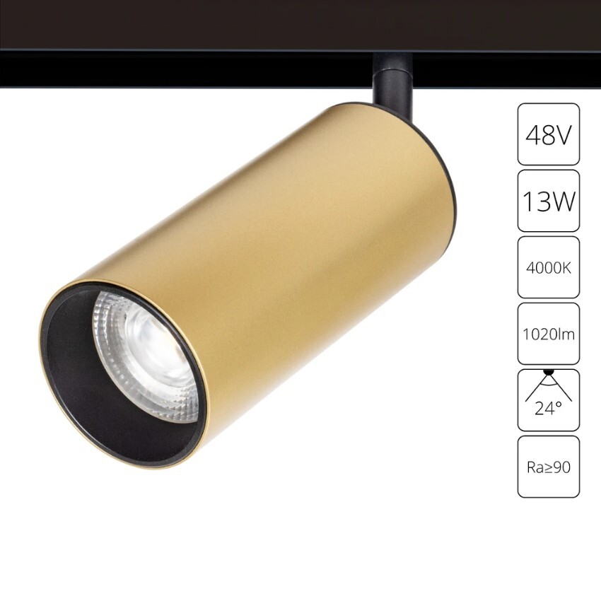A4661PL-1SG Трековый магнитный светодиодный светильник Arte Lamp Linea 2.0 CRI90+ 4000К 1020Лм 24° 13Вт