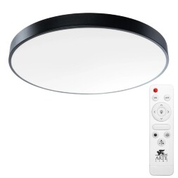 Настенно-потолочный светильник Arte Lamp A2673PL-1BK ARENA светодиодный LED 80W