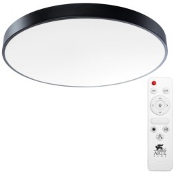 Настенно-потолочный светильник Arte Lamp A2673PL-1BK ARENA светодиодный LED 80W