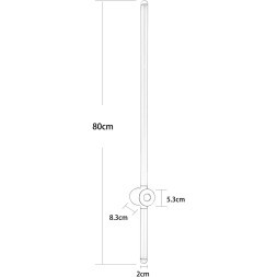 Уличный настенный светодиодный светильник IP65 18Вт 1080лм 3000К Arte Lamp ATMOS A3616AL-1BK