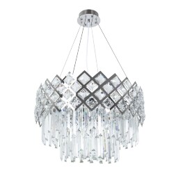 Подвесная люстра хрустальная Wezen A1006SP-10CC