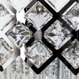 Подвесная люстра хрустальная Wezen A1006SP-10CC