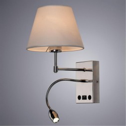 Бра для чтения с выключателем и USB-портом Elba A2581AP-2CC