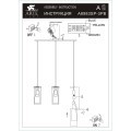 Подвесной светильник Arte Lamp ARIES A8983SP-3PB