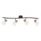 Спот потолочный Arte Lamp A3117PL-4BK FALENA под лампы 4xE14 40W