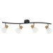 Спот потолочный Arte Lamp A3117PL-4BK FALENA под лампы 4xE14 40W
