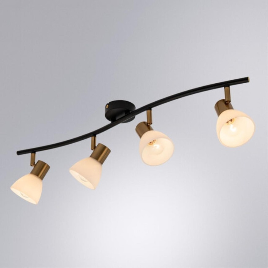 Спот потолочный Arte Lamp A3117PL-4BK FALENA под лампы 4xE14 40W