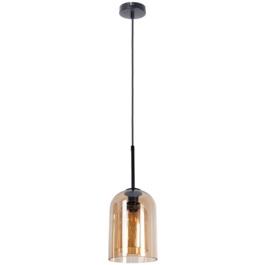 Подвесной светильник с 1 плафоном Arte Lamp A7015SP-1BK PAIO под лампу 1xE14 60W