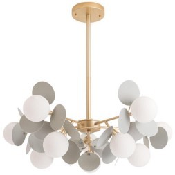 Люстра на штанге Arte Lamp PEACOCK A1369SP-10GY