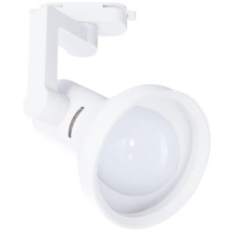 Однофазный двужильный трековый светильник Arte Lamp A5108PL-1WH Nido под сменную лампу Е27