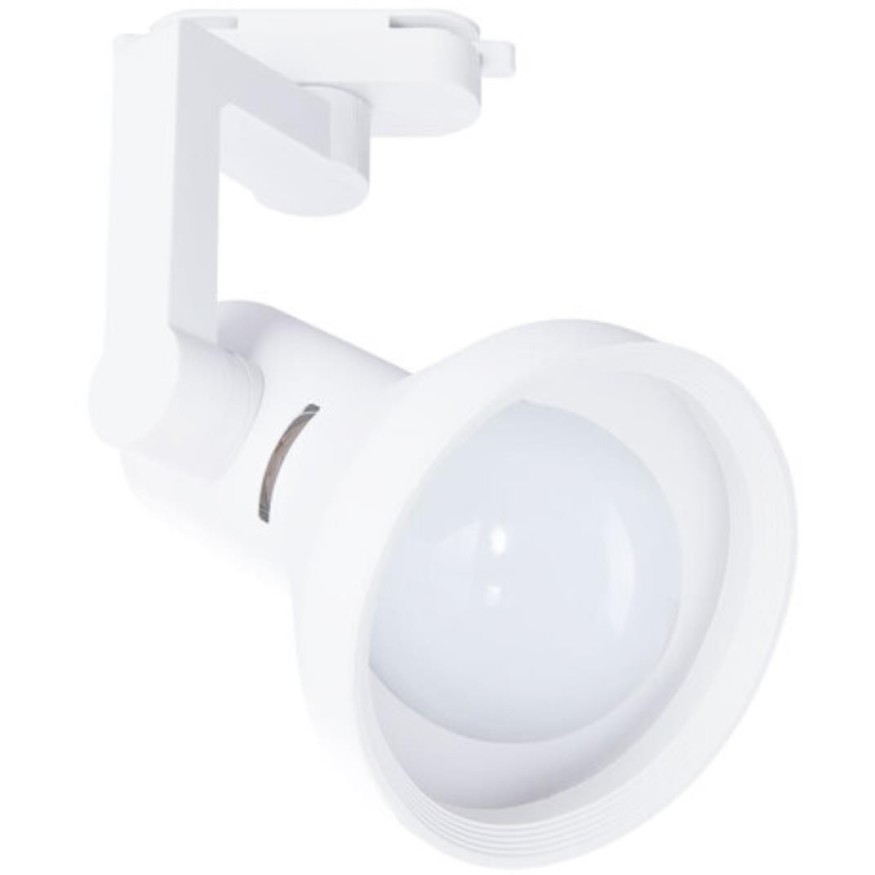 Однофазный двужильный трековый светильник Arte Lamp A5108PL-1WH Nido под сменную лампу Е27