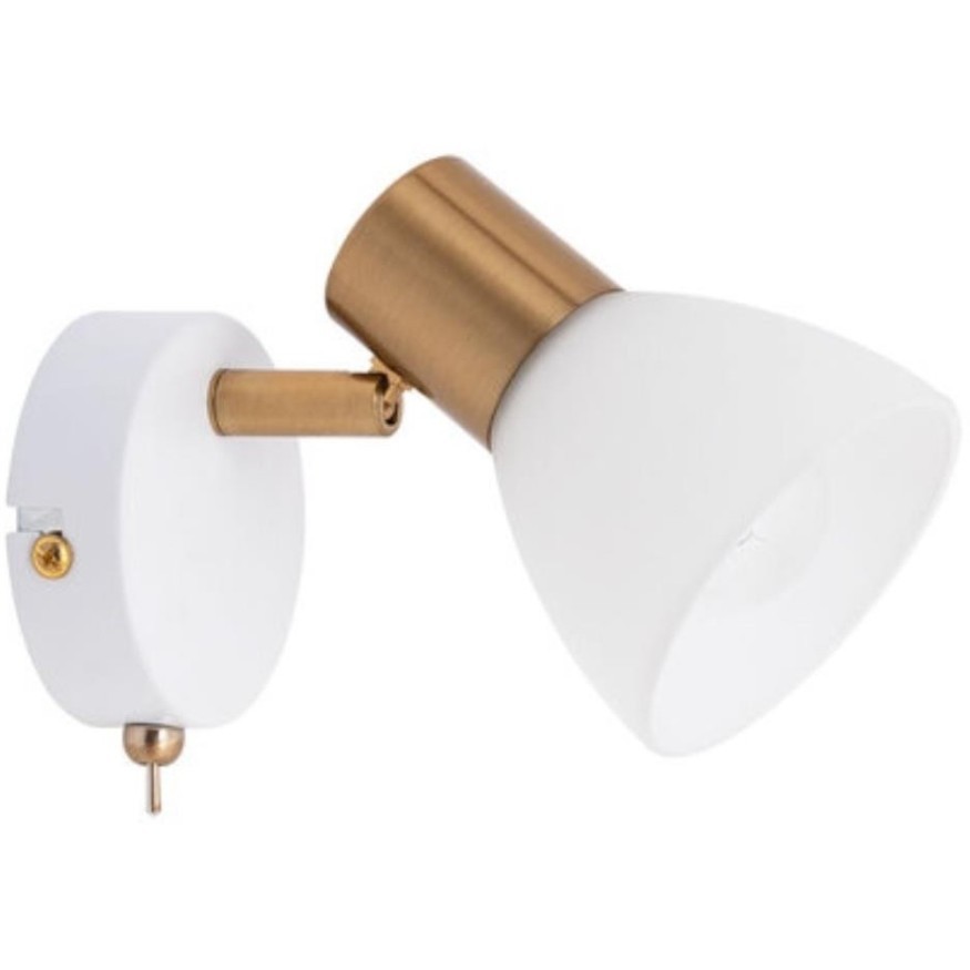 Бра Arte Lamp A3117AP-1WH FALENA под лампу 1xE14 40W