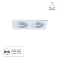 Точечный встраиваемый светильник ARTE LAMP TARF A2178PL-2WH