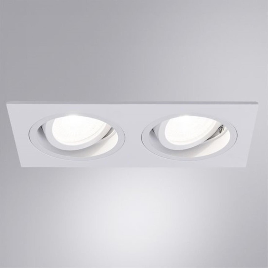 Точечный встраиваемый светильник ARTE LAMP TARF A2178PL-2WH