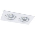 Точечный встраиваемый светильник ARTE LAMP TARF A2178PL-2WH