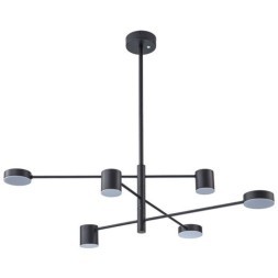 Люстра на штанге Arte Lamp STANLEY A2476PL-40BK
