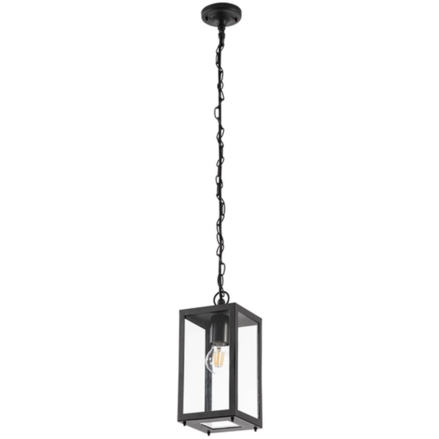 Уличный подвесной светильник Arte Lamp A4569SO-1BK BELFAST IP44 под лампу 1xE27 60W