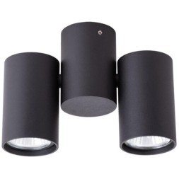 Накладной потолочный светильник Arte Lamp A1511PL-2BK GAVROCHE под лампы 2xGU10 35W