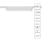 A6154PL-1WH Трековый магнитный светодиодный светильник Arte Lamp Rapid 48V CRI90+ 4000К 872Лм 36° 12Вт