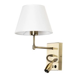 Бра Arte Lamp A2581AP-2AB ELBA под лампу 1xE27 60W