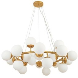 Люстра на штанге Arte Lamp BOLLA A1664SP-25GO