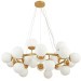 Люстра на штанге Arte Lamp BOLLA A1664SP-25GO