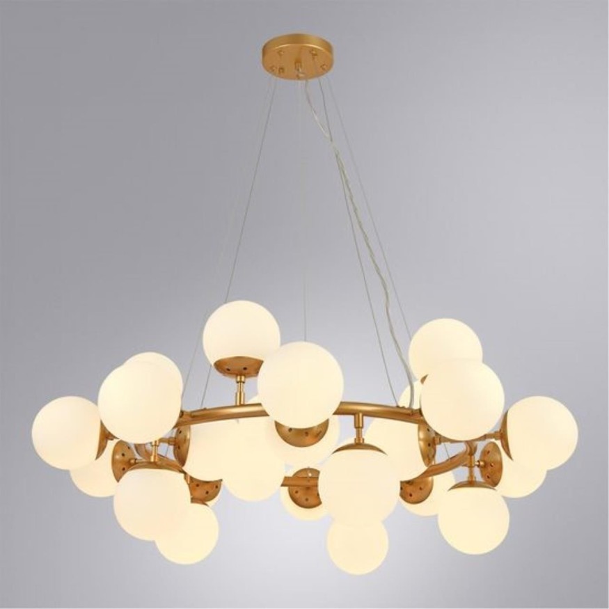 Люстра на штанге Arte Lamp BOLLA A1664SP-25GO