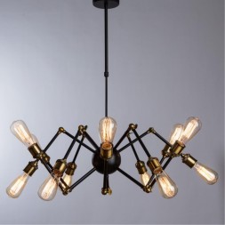 Люстра паук Divinare 3037/03 SP-12 FORMICA под лампы 12xE27 40W