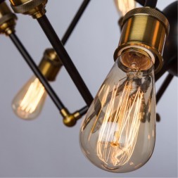 Люстра паук Divinare 3037/03 SP-12 FORMICA под лампы 12xE27 40W