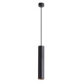 Подвесной светильник цилиндр Arte Lamp A1530SP-1BK TORRE под лампу 1xGU10 35W