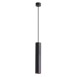 Подвесной светильник цилиндр Arte Lamp A1530SP-1BK TORRE под лампу 1xGU10 35W