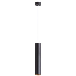 Подвесной светильник цилиндр Arte Lamp A1530SP-1BK TORRE под лампу 1xGU10 35W