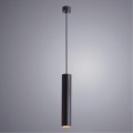 Подвесной светильник цилиндр Arte Lamp A1530SP-1BK TORRE под лампу 1xGU10 35W