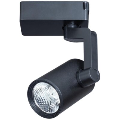 Однофазный двужильный светодиодный трековый светильник Arte Lamp A2310PL-1BK TRACCIA 4000К 800Лм CRI85+ 24° 10Вт
