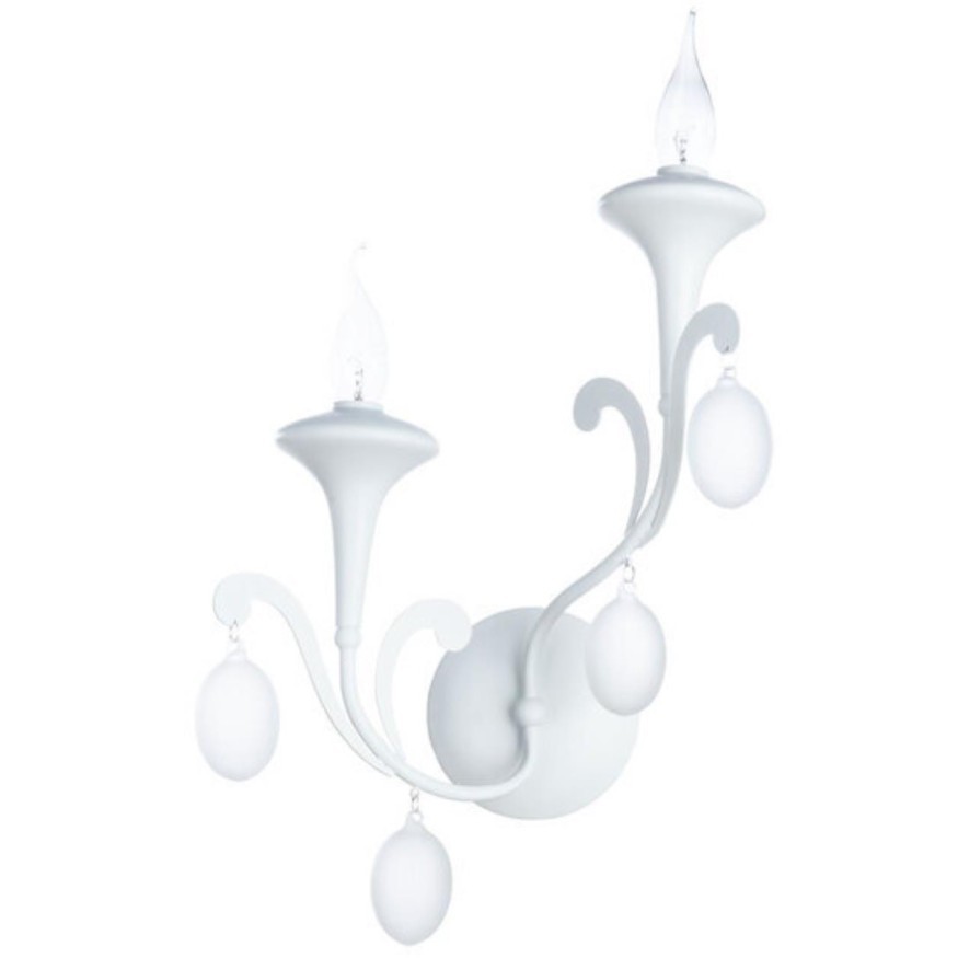 Бра E14 Arte Lamp MONTMARTRE A3239AP-2WH