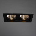 Точечный встраиваемый светильник Arte Lamp PRIVATO A7007PL-2BK