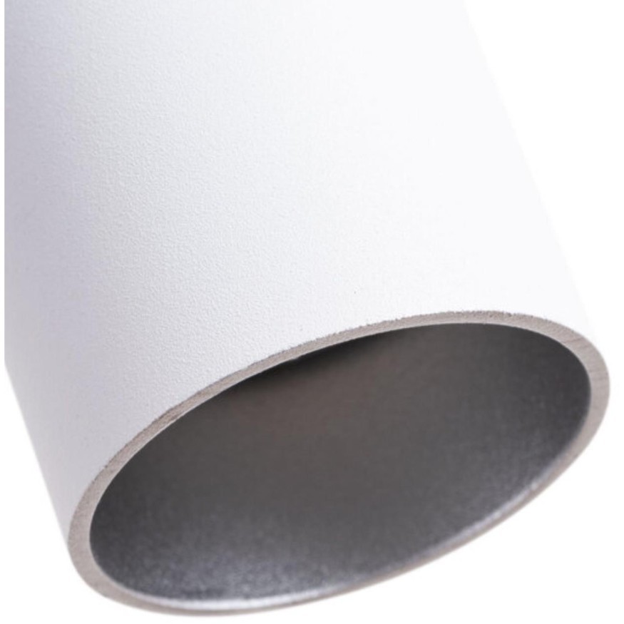 Подвесной светильник цилиндр Arte Lamp A1530SP-1WH TORRE под лампу 1xGU10 35W