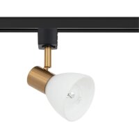 Однофазный двужильный трековый светильник Arte Lamp A3117PL-1BK FALENA под сменную лампу Е14