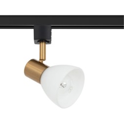 Однофазный двужильный трековый светильник Arte Lamp A3117PL-1BK FALENA под сменную лампу Е14