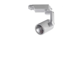Однофазный двужильный светодиодный трековый светильник Arte Lamp A2310PL-1WH TRACCIA 4000К 800Лм CRI85+ 24° 10Вт