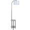 Торшер со столиком Arte Lamp A4055PN-1BK COMBO под лампу 1xE27 60W