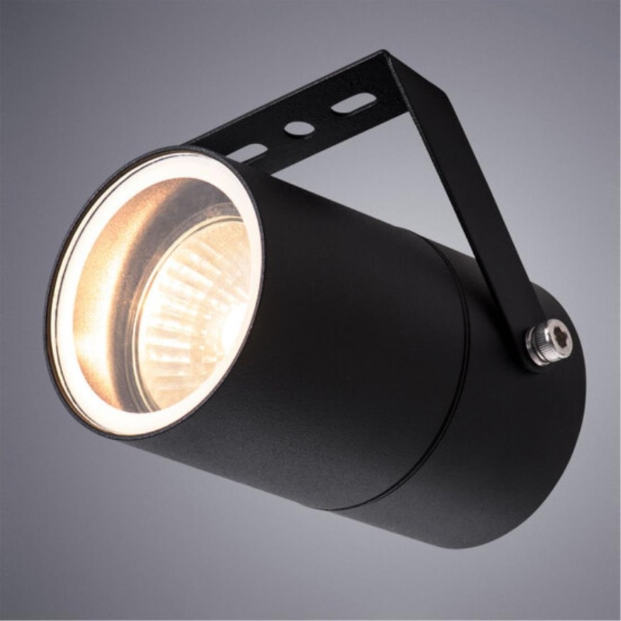 Уличный прожектор Arte Lamp A3303AL-1BK MISTERO IP65 под лампу 1xGU10 35W