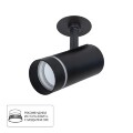 Спот настенный Arte Lamp A3221PL-1BK NAHN под лампу 1xGU10 15W